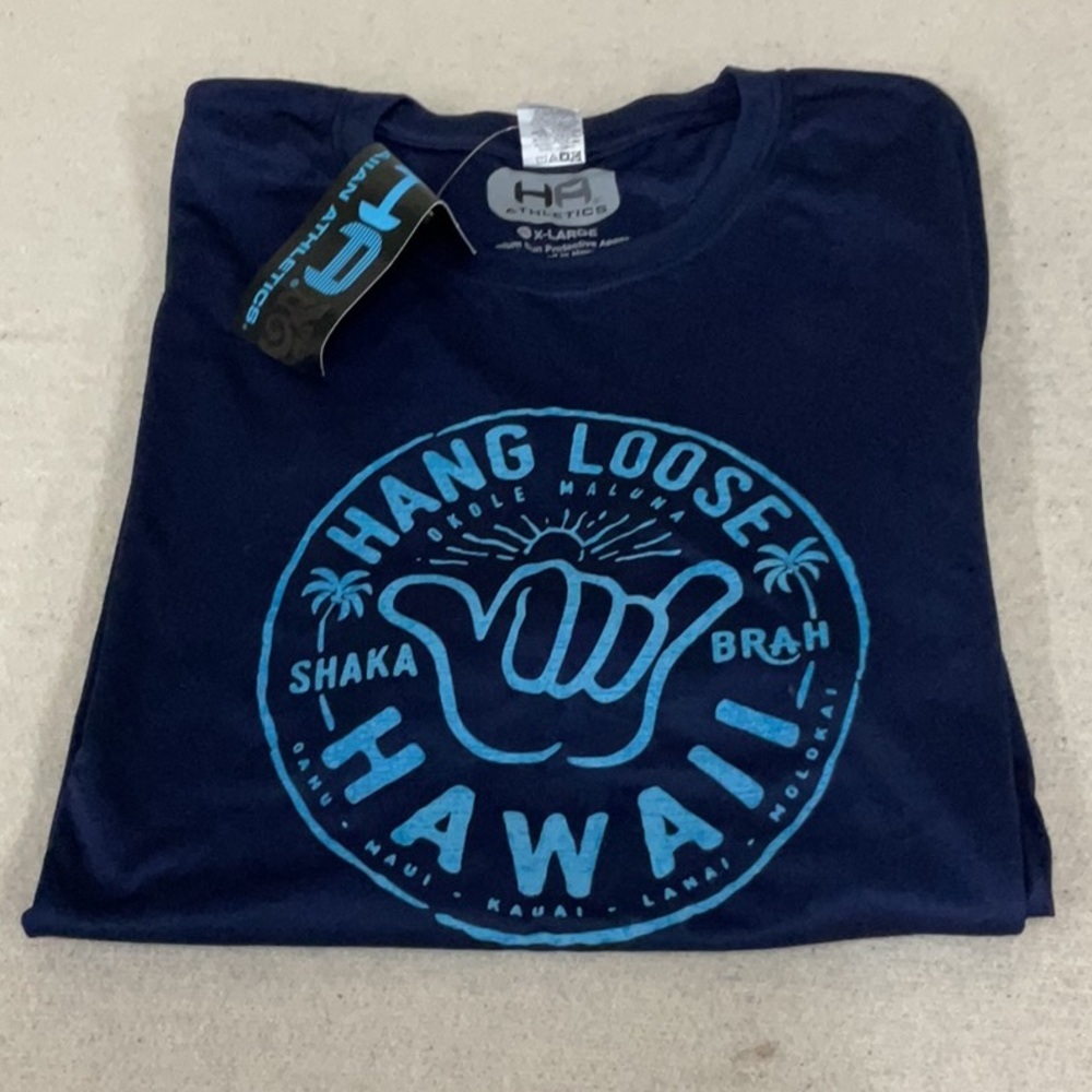 NWT mens short sleeve Hang Loose Hawaii t-shirt
